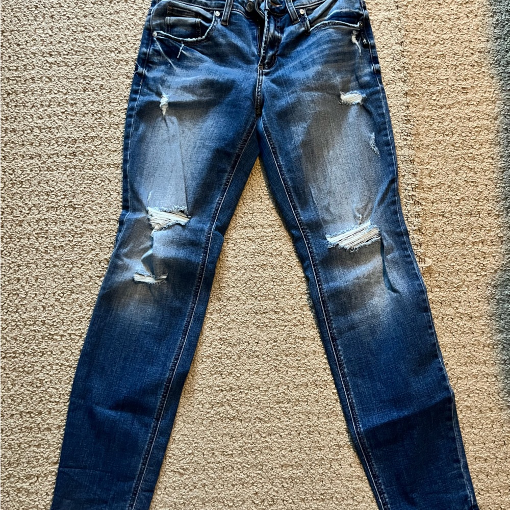 Silver Boyfriend style jeans, super comfy size 27 waist.